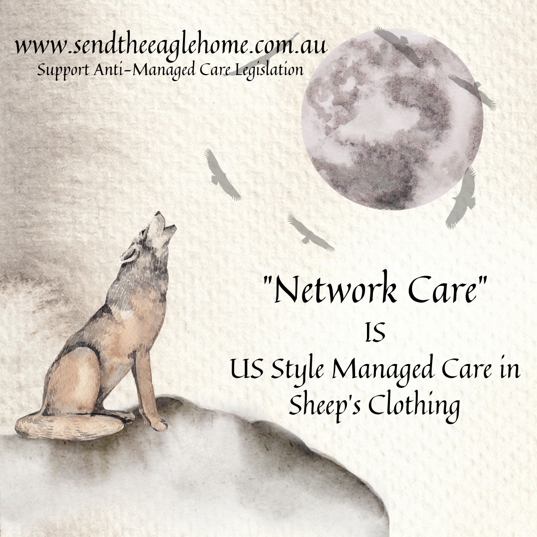 “Network Care” is US Style Managed Care in Sheep’s Clothing